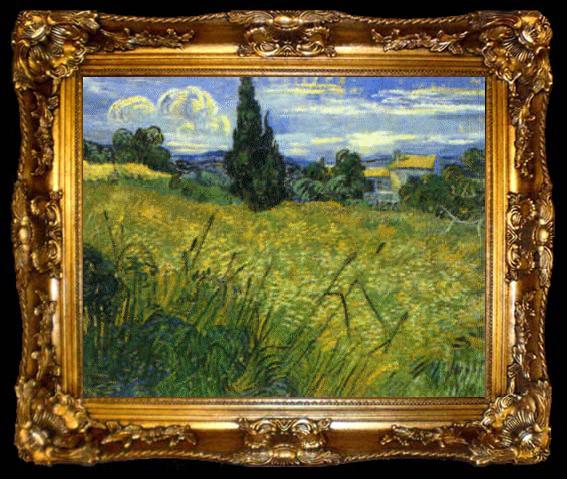 framed  Vincent Van Gogh Blue Verts, ta009-2